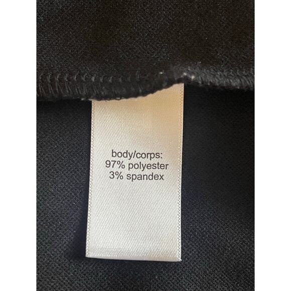 Women's Black Maurices Jacket Open Front Blazer Medium - Picture 6 of 6